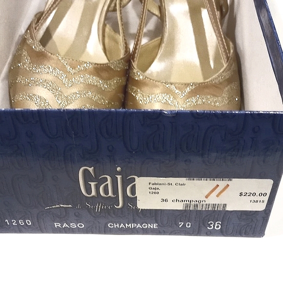 Gaja Raso Champagne Wedding Pumps | size 36 EU - Picture 4 of 9